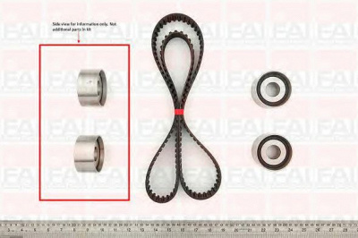 FAI AUTOPARTS tbk116 -  Комплект ремня ГРМ